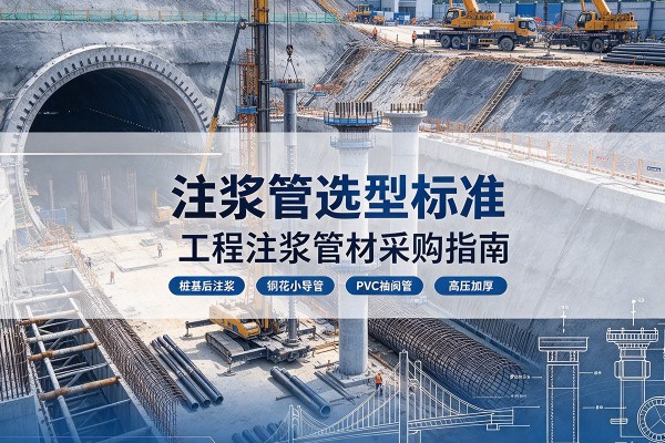 玛沁注浆管选型标准