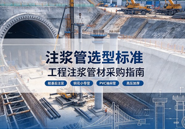 玛沁注浆管选型标准